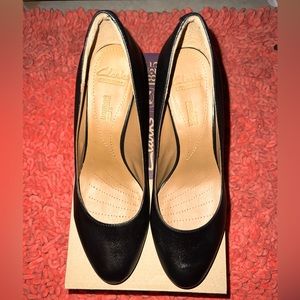 Clark’s black shoes